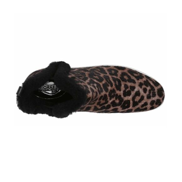 Micheal KORS Ashlyn Leather Slip On Leopard Bootie - Picture 7 of 12